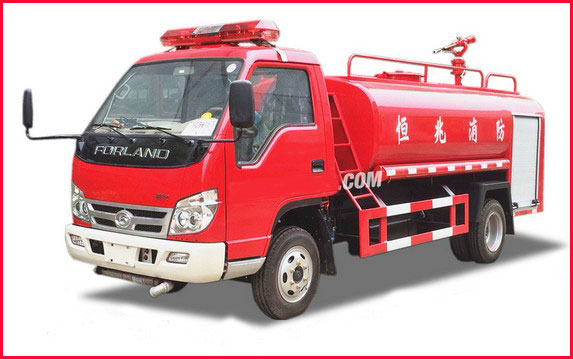 4噸福田消防灑水車(chē)圖片 4噸福田消防灑水車(chē)圖片