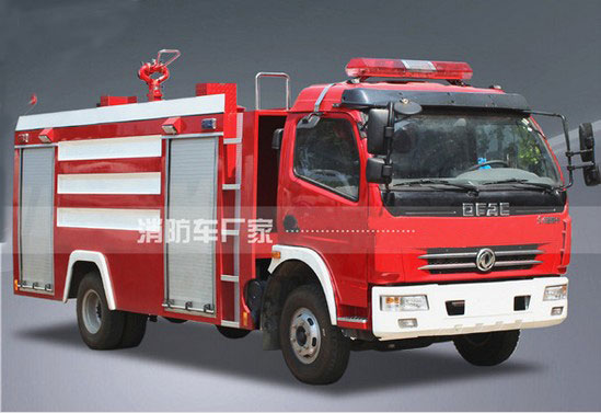 5噸東風(fēng)多利卡單排座泡沫消防車價(jià)格