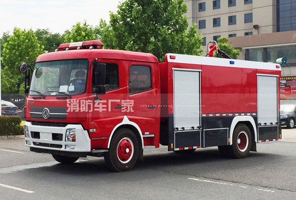 6噸東風(fēng)天錦泡沫消防車價格
