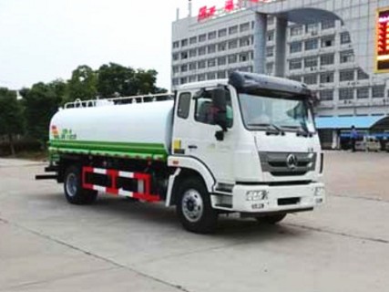 15方灑水車參數(shù)_重汽豪瀚15噸綠化灑水車廠家價格4