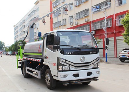 多功能灑水車廠家_國六東風(fēng)多利卡鐵路抑塵車廠家價格