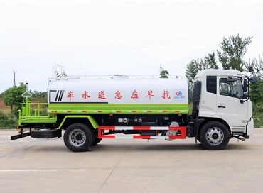 12噸灑水車型號(hào)及價(jià)格_12-15噸國六東風(fēng)天錦VR綠化灑水車價(jià)格