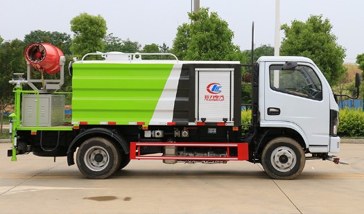 藍(lán)牌灑水車(chē)價(jià)格查詢(xún)_國(guó)六東風(fēng)小福瑞卡5噸抑塵車(chē)廠(chǎng)家價(jià)格-程力抑塵車(chē)