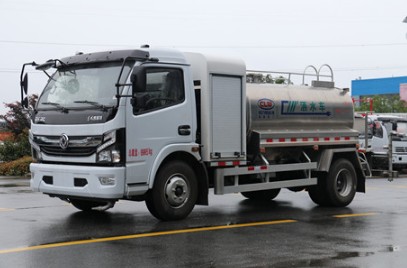 電動(dòng)灑水車廠家_東風(fēng)凱普特5噸純電動(dòng)灑水車