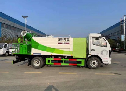 電動(dòng)灑水車(chē)圖片_東風(fēng)凱普特5噸純電動(dòng)抑塵車(chē)