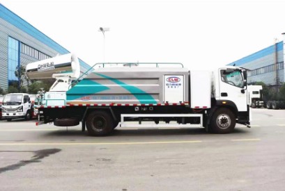 電動灑水車型號及參數(shù)_電動小型灑水車_10噸福田純電動抑塵車