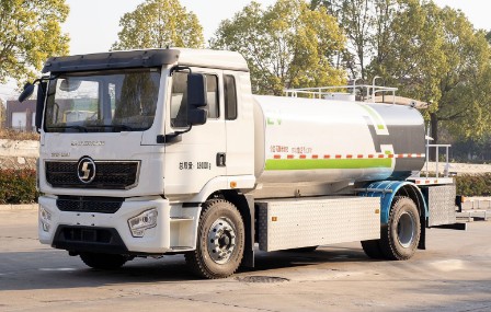 12方陜汽德創(chuàng)純電動灑水車_楚勝牌CSC5187GPSSBEV型純電動綠化噴灑車